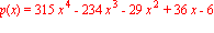 p(x) = 315*x^4-234*x^3-29*x^2+36*x-6